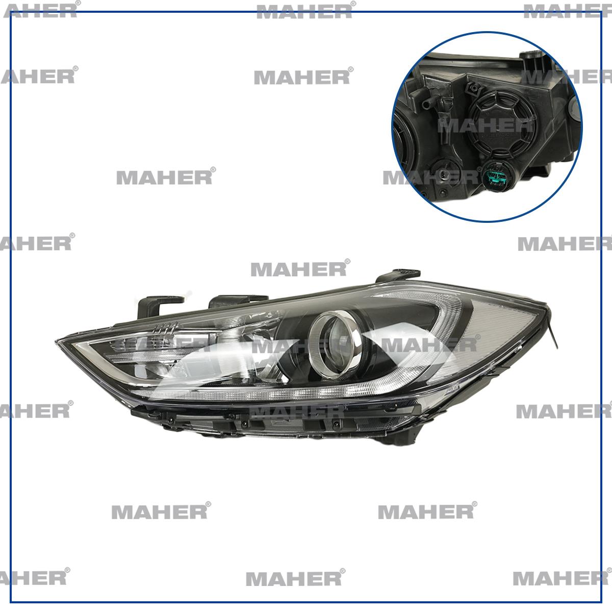 FAR ELANTRA 16-18 ELEKTRİKLİ LEDLİ SOL