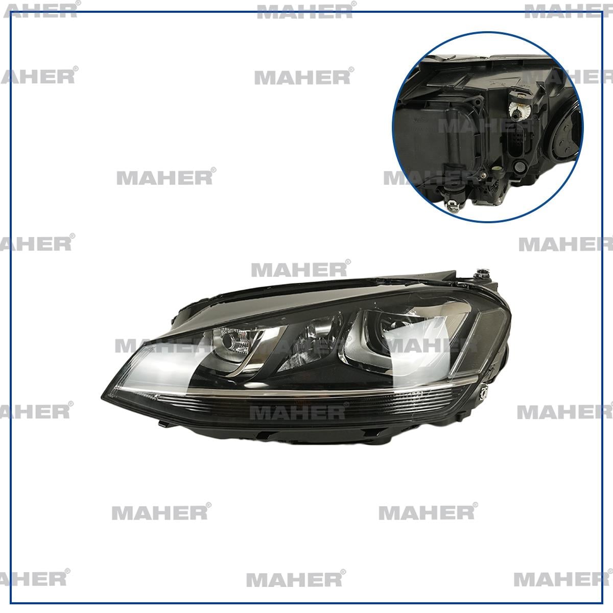 FAR GOLF7 13-17 LED-XENON SOL