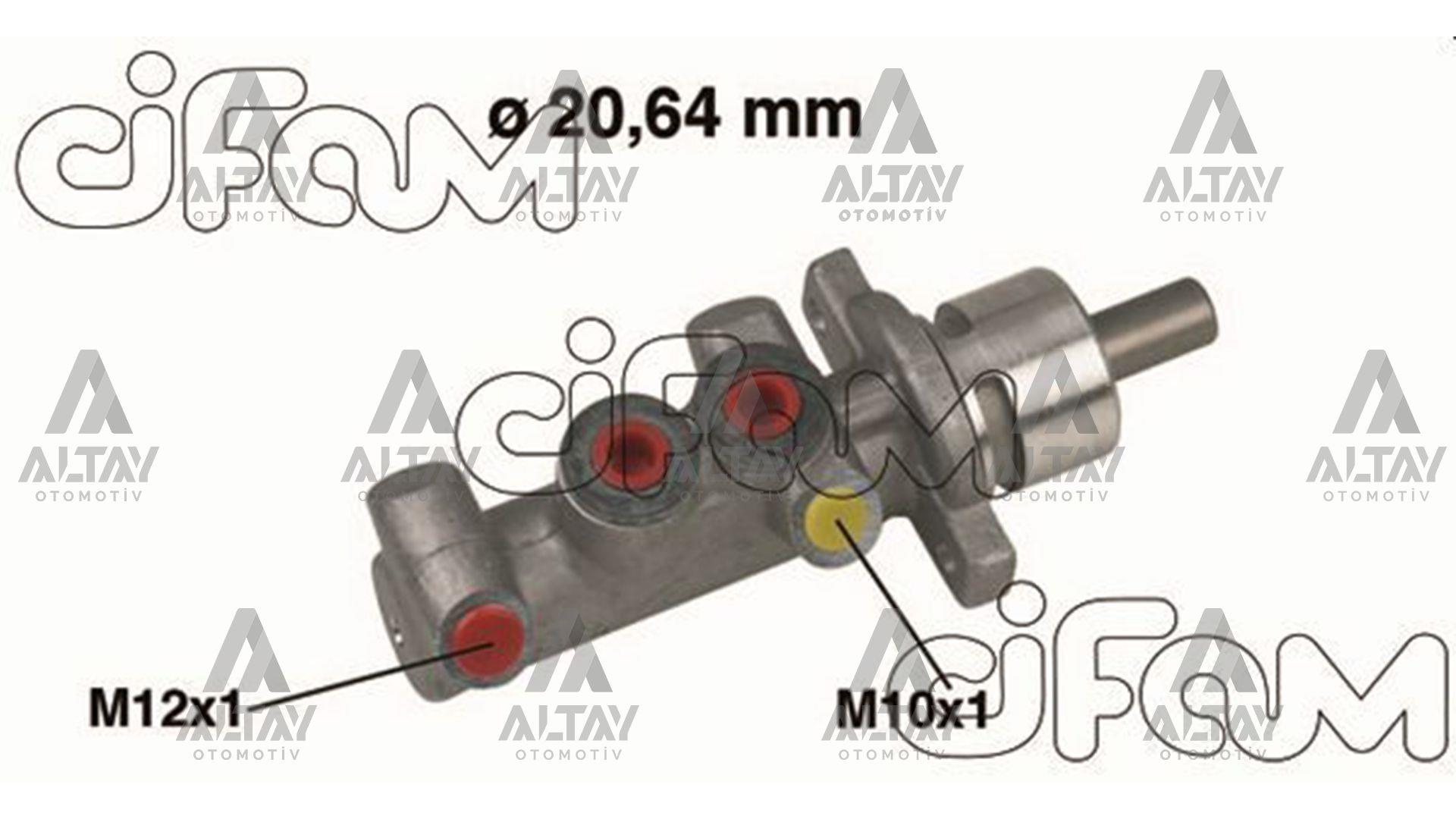 FREN ANA MERKEZ SYMBOL I 98-08 / CLIO II 98-05 ABSLİ BOSCH TİPİ 20,64mm