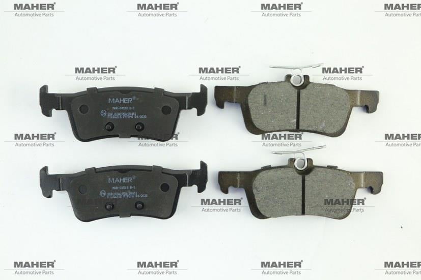 FREN BALATA 308 II 14= FIESTA VII 17=  (DİSK CAP 249mm) ARKA