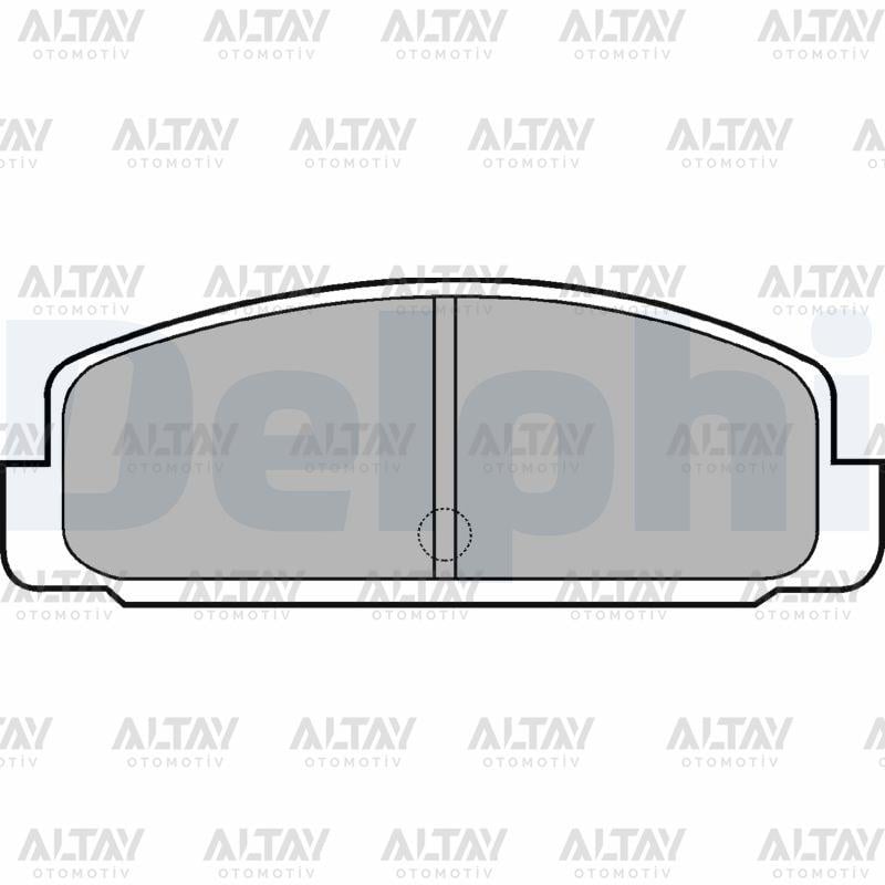 FREN BALATA 626  98-02 / MAZDA 6 03-12 / 323 99= DISK ARKA