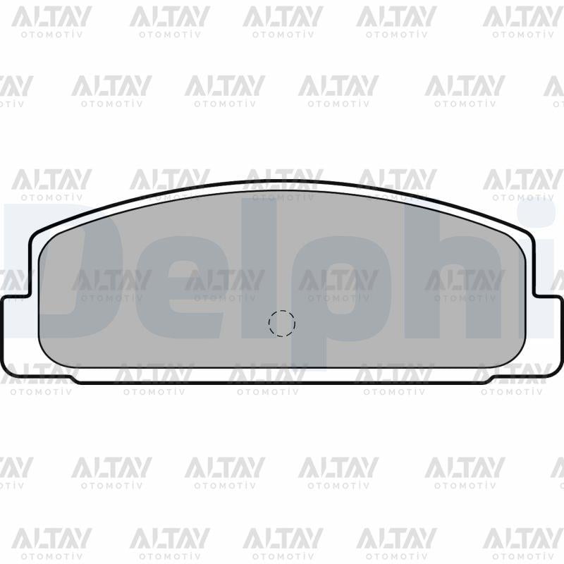 FREN BALATA 626 98-02 / MAZDA 6 03-12 / 323 99= DISK ARKA