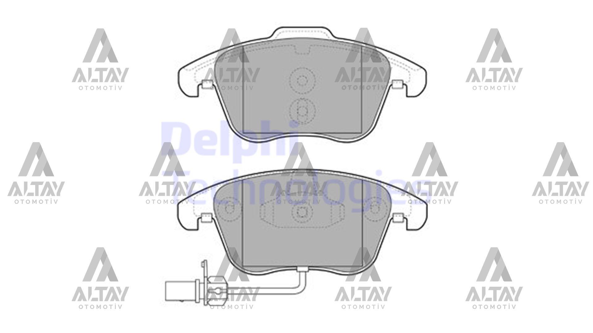 FREN BALATA A4 07-15 / A5 08-11 FİŞLİ ÖN