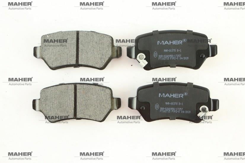 FREN BALATA ASTRA H 04-10 / MERIVA A 03-10 / ZAFIRA B 05-11 / ASTRA G 98-05 / CEED 12-18 / ARKA