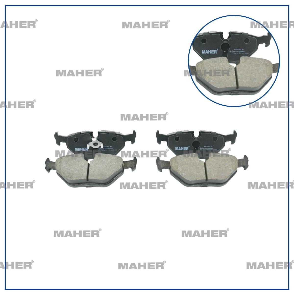FREN BALATA BMW 5 SERİ   87-95 E34 / 3 SERİ 90-98 E36 ARKA