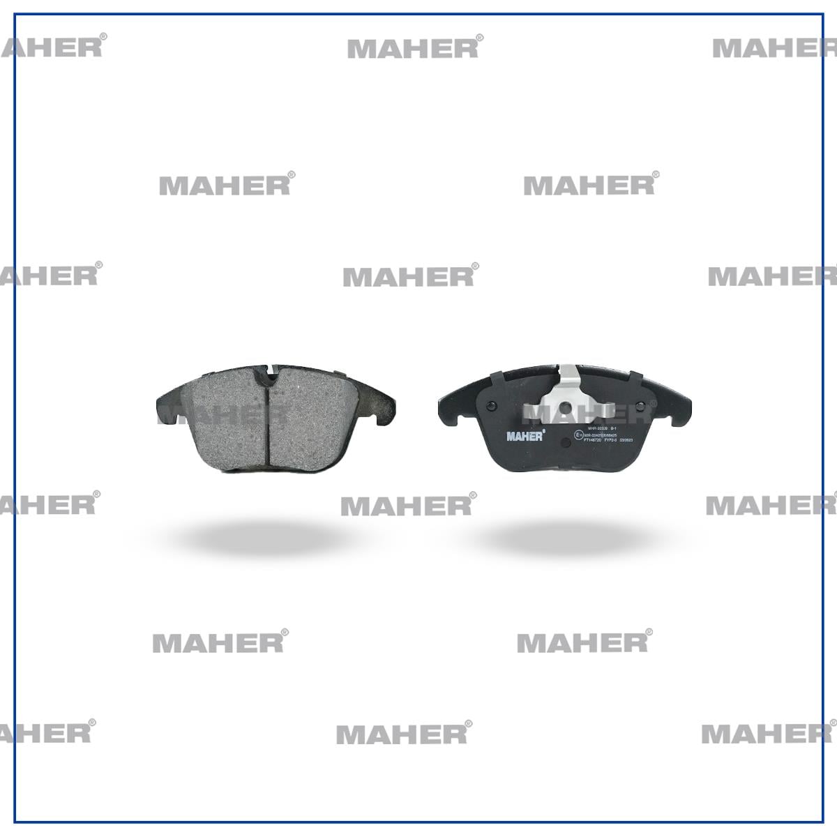 FREN BALATA C5 III 08-15 / MONDEO IV 07-14 / S-MAX 06= / XF 08= / XK 06= / S60 10= ÖN FİŞLİ