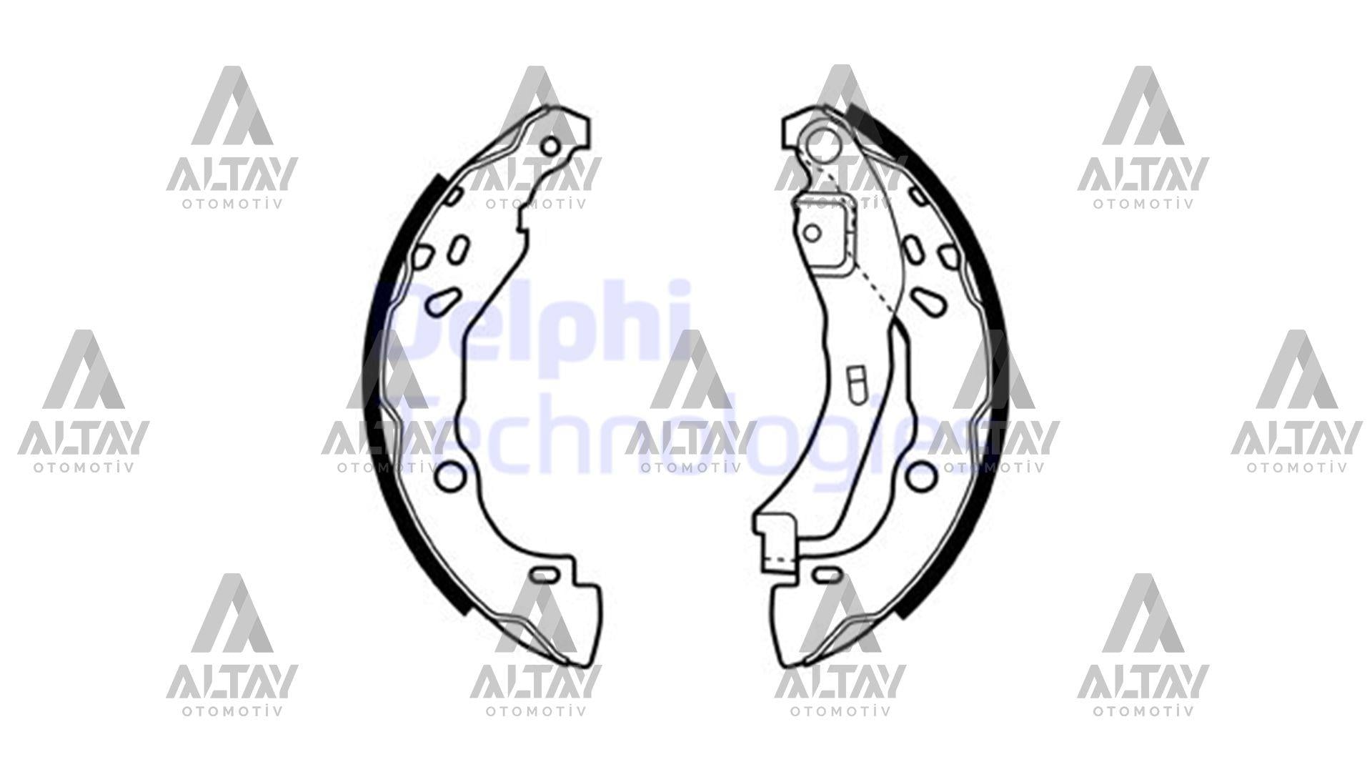 FREN BALATA CLIO IV 12= / C-ELYSEE 12= / 301 12= / C3 II 09-16 / C3 III 16= / CLIO II 00-08 / LOGAN 12= / SANDERO 08= / DS3 15-19 / MATRIX 01-10 / MICRA 10-15 K13 / NOTE 13= / 208 I 16= LEVYELI PABUÇ ARKA