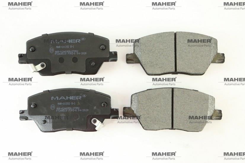 FREN BALATA EGEA 15= 1.3JTD-1.6JTD (MANDO FREN SİSTEMİ 132.7mm) ÖN