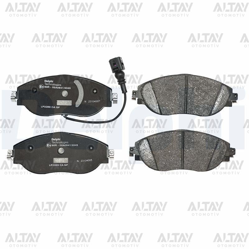 FREN BALATA GOLF6 12= / PASSAT 14= / PASSAT 08-12 / LEON 12= FISLI ON BUYUK