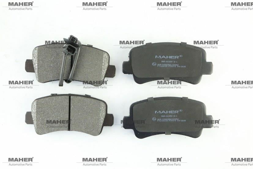 FREN BALATA MASTER III 10= / MOVANO B 10= (TEK TEKER FİŞLİ) ARKA