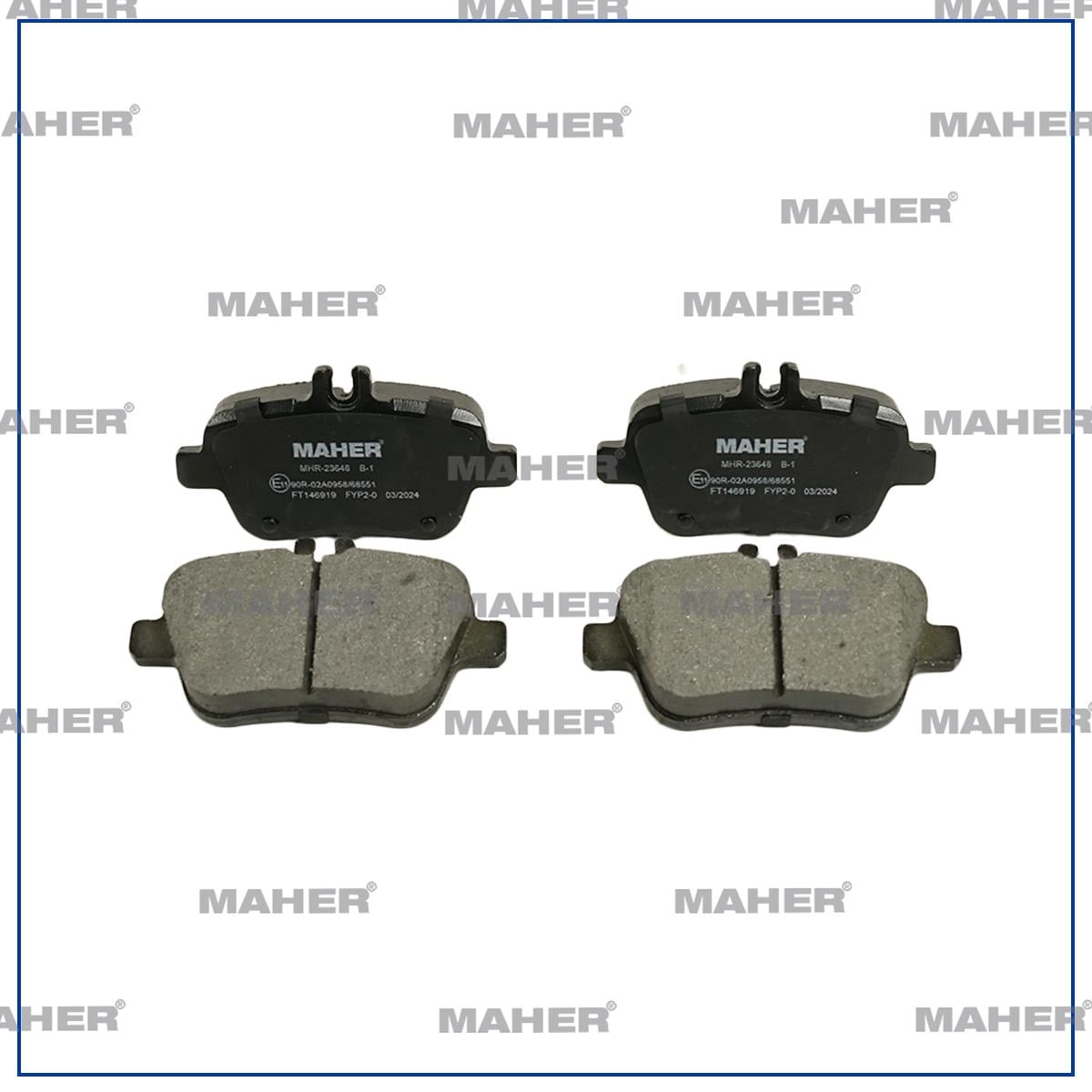 FREN BALATA MERCEDES 04-12 W169 A SERİ / MERCEDES 11-18 W246 B SERİ / MERCEDES 13= X156 GLA SERİ AR