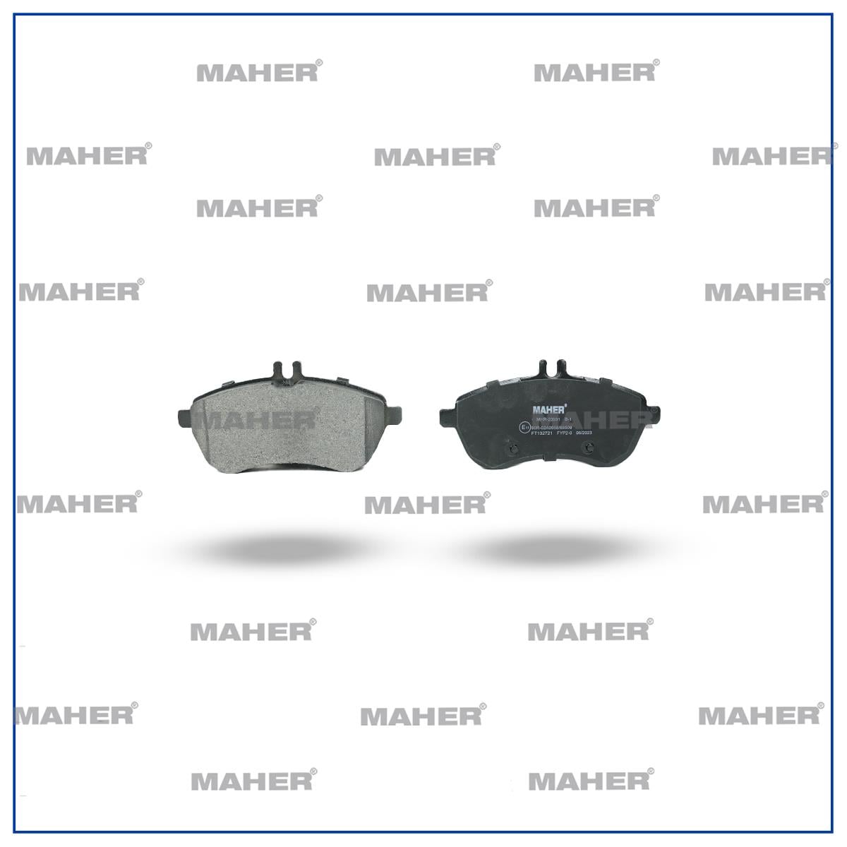 FREN BALATA MERCEDES 07-14 W204 C SERİ / MERCEDES 00-07 S204 C SERİ ÖN