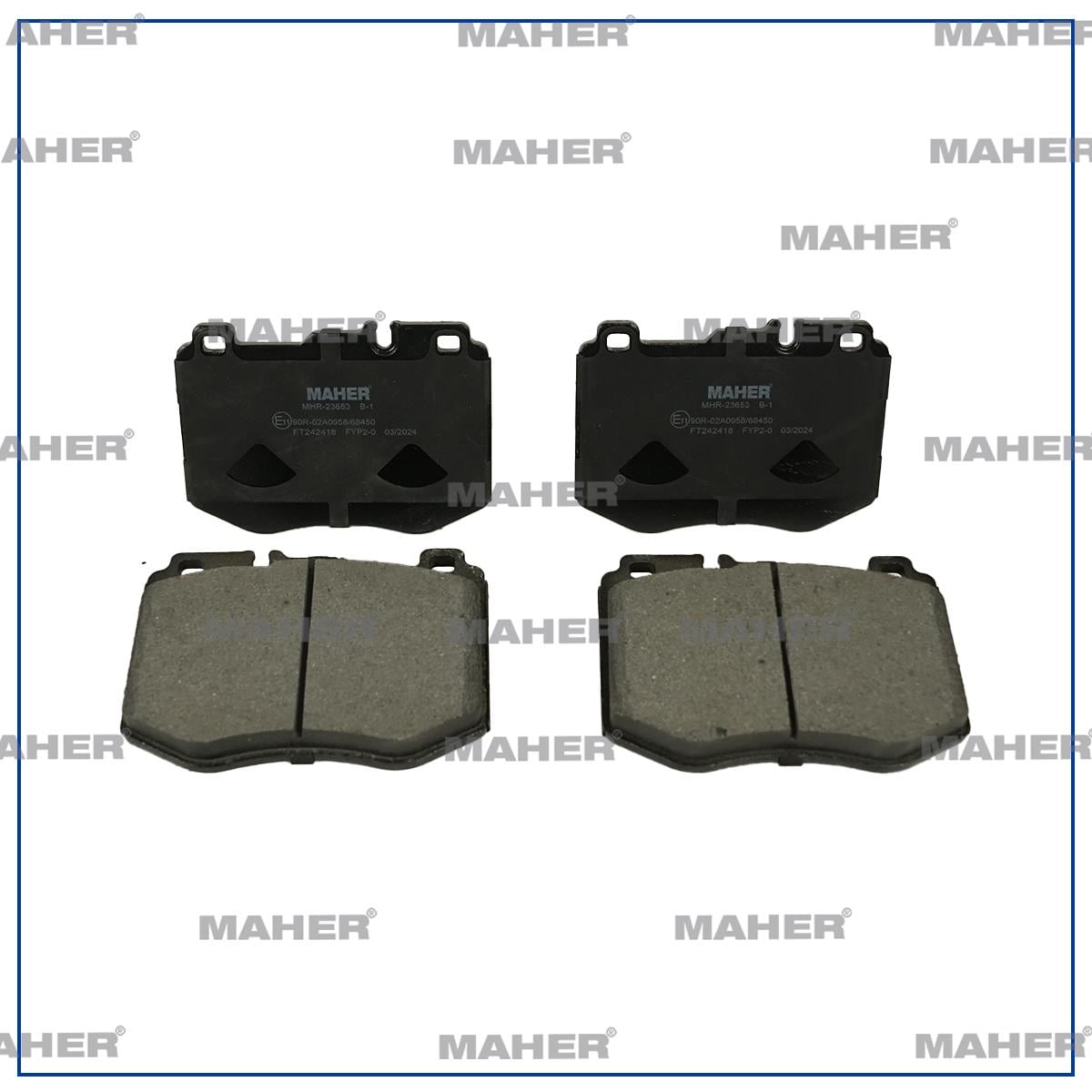 FREN BALATA MERCEDES 14= W205 C SERİ / MERCEDES 16= W213 E SERİ / MERCEDES 15= X253 GLC SERİ ÖN