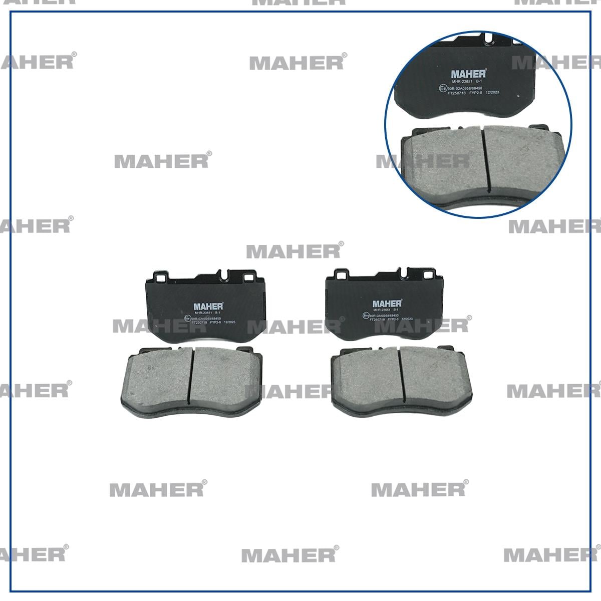 FREN BALATA MERCEDES 14= W205 C SERİ ÖN 127,7mm