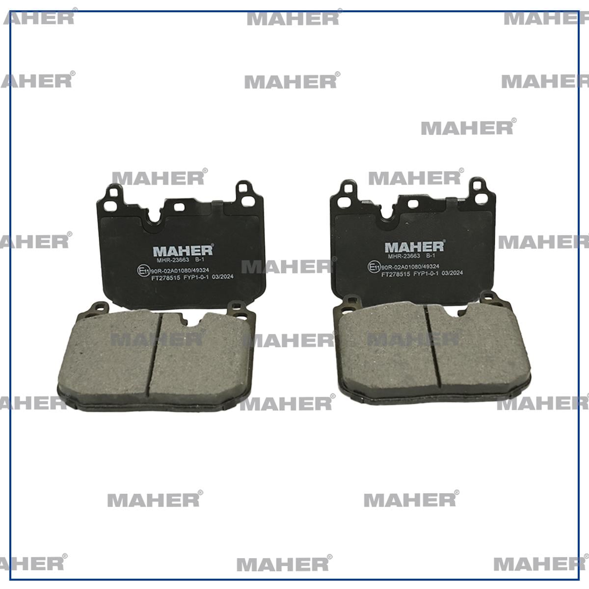 FREN BALATA MINI 13= COOPER F55 / MINI 14= CLUBMAN F54 / MINI 16= COUNTRYMAN F60 ÖN
