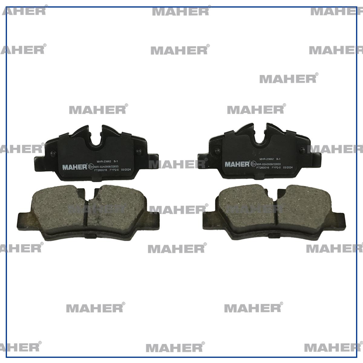 FREN BALATA MINI 13= COOPER F56 ONE ARKA