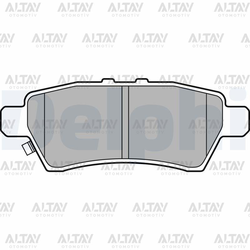 FREN BALATA NAVARA 05-15 / PATHFINDER 05= (4X4) ARKA