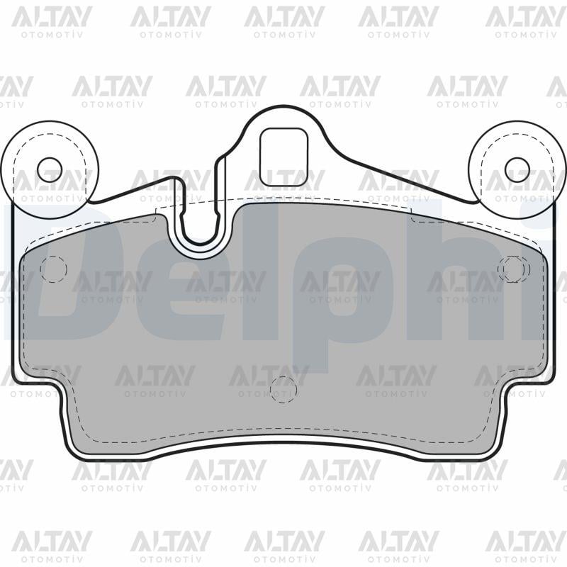 FREN BALATA Q7 06-15 / TOUAREG 02-10 / Q7 06-15 / CAYENNE 02-10 (17 JANT) ARKA