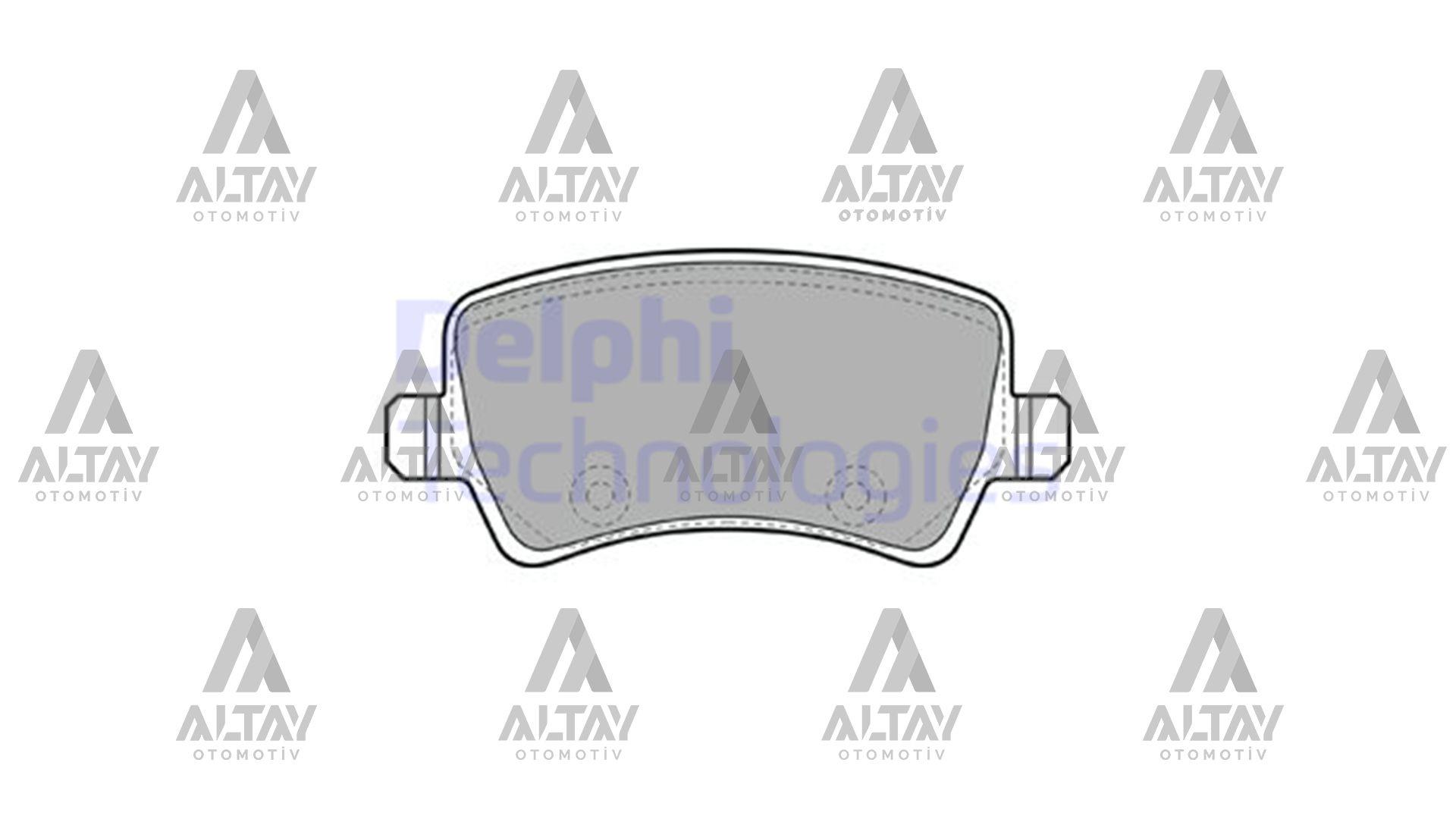 FREN BALATA S-MAX 06= / S60 II 10= / S80 II 06= / V70 III 06= / XC70 II 07= / LAND ROVER EVOQUE 11= 4X4 ARKA