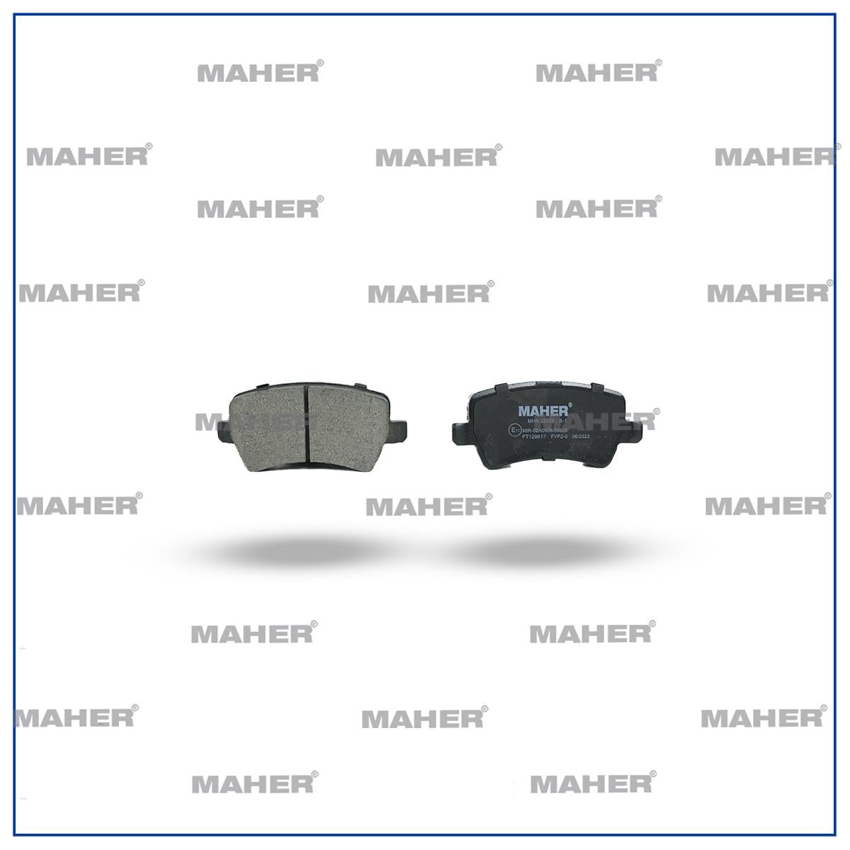 FREN BALATA S-MAX 06= / S60 II 10= / S80 II 06= / V70 III 06= / XC70 II 07= / LAND ROVER EVOQUE 11= 4X4 ARKA