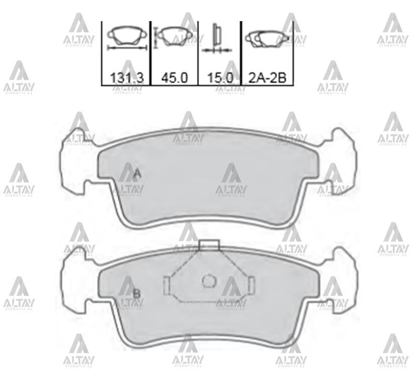 FREN BALATA SAMURAI    88-97 SJ413 ÖN