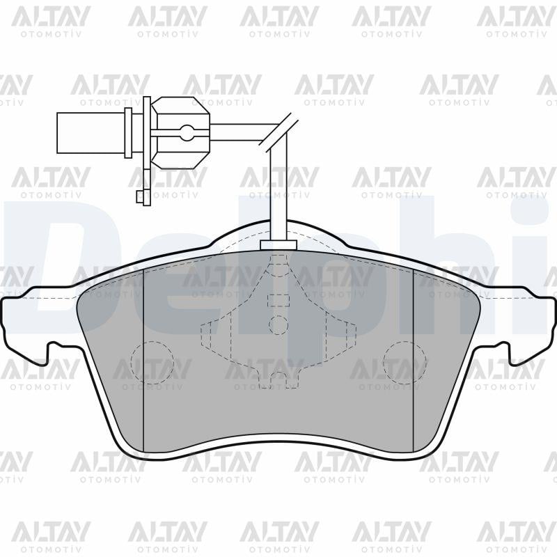 FREN BALATA TRANSPORTER T4  90-03 2.5 ON