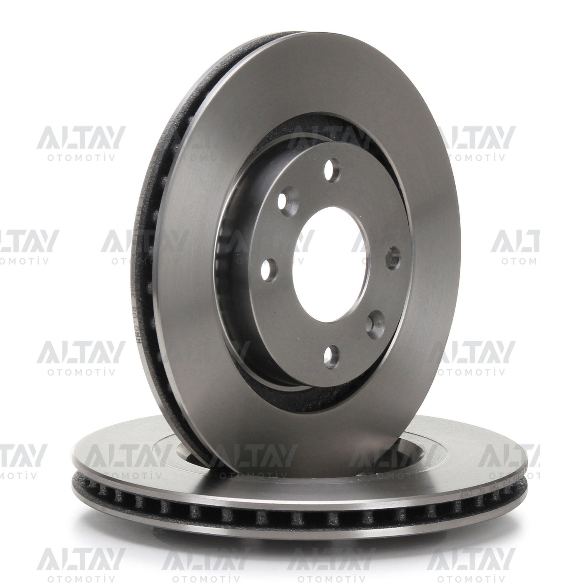 FREN DİSKİ CORSA F / CROSSLAND X / PARTNER / BERLINGO / C-ELYSEE / 301 / C3 / ÖN HAVALI 266-4 (SET)
