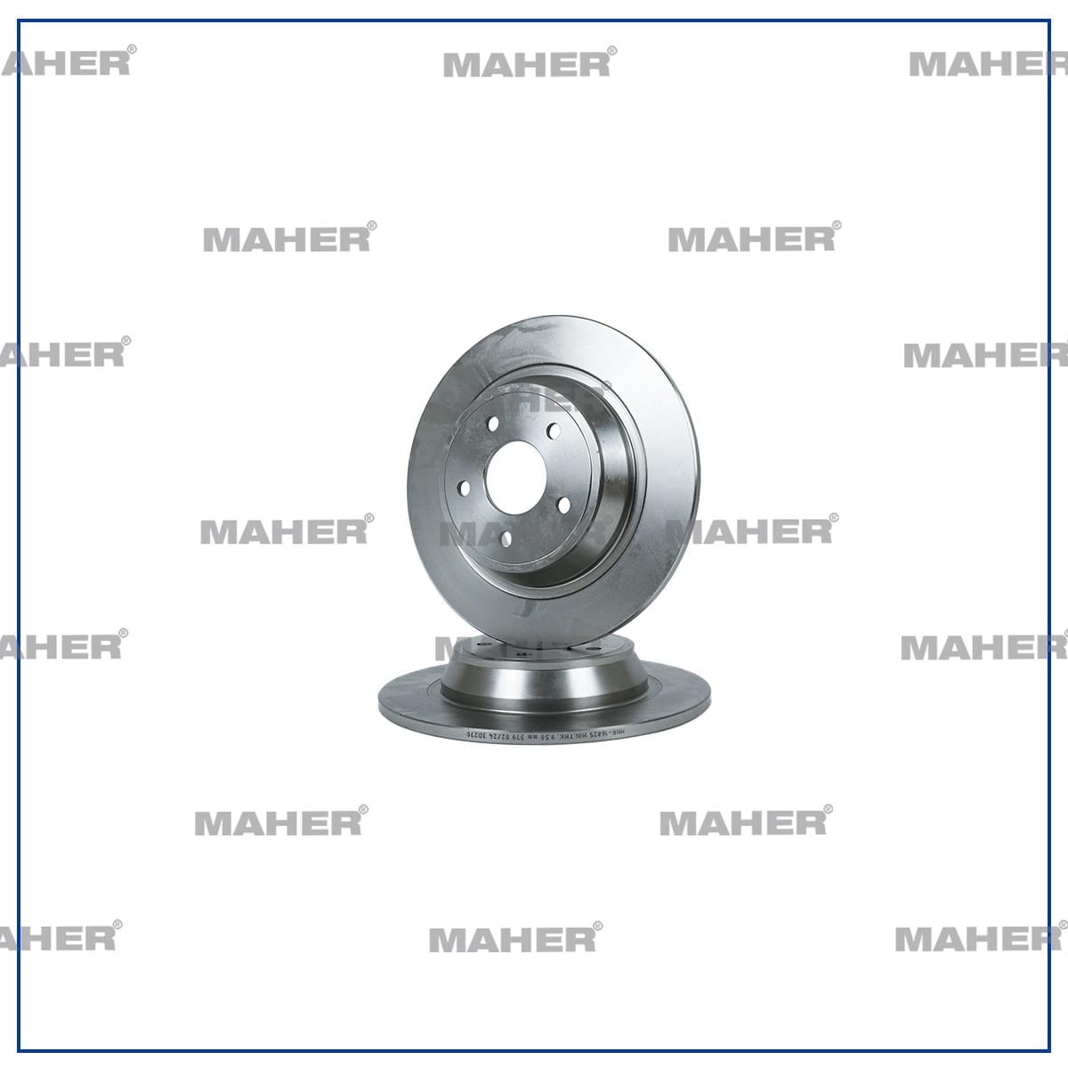 FREN DİSKİ MONDEO V 14= / ARKA DÜZ 302-5