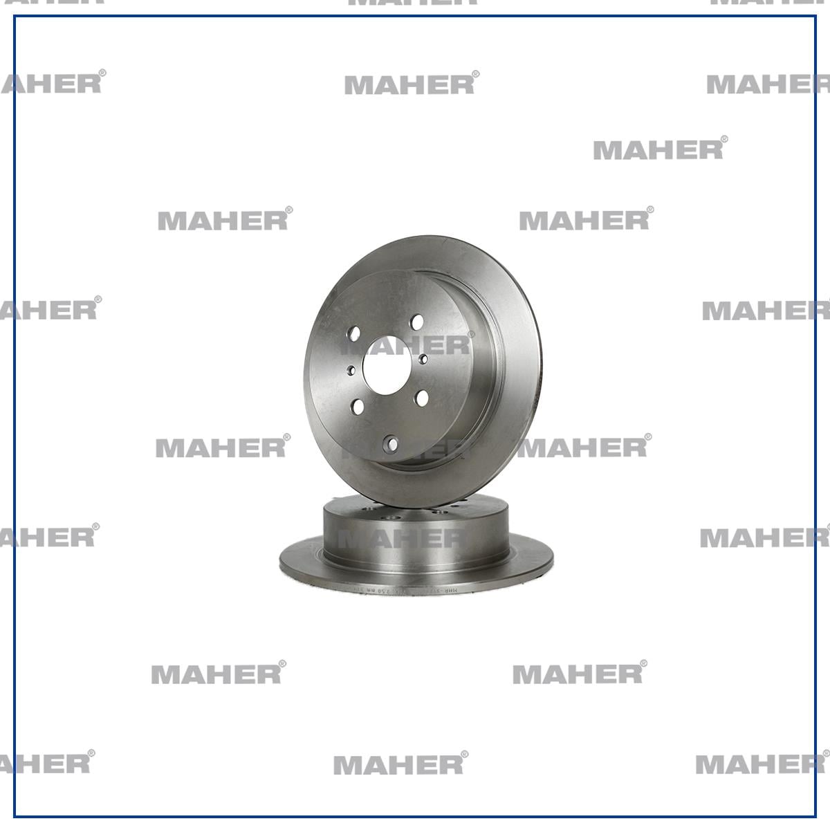 FREN DİSKİ YARIS 00-06 / COROLLA 01-04 VERSO / PRIUS 04= 268-4  ARKA