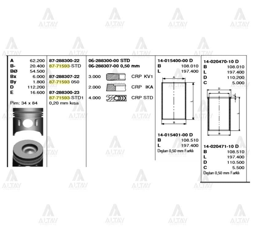 GÖMLEK CANTER 449 / 659 050