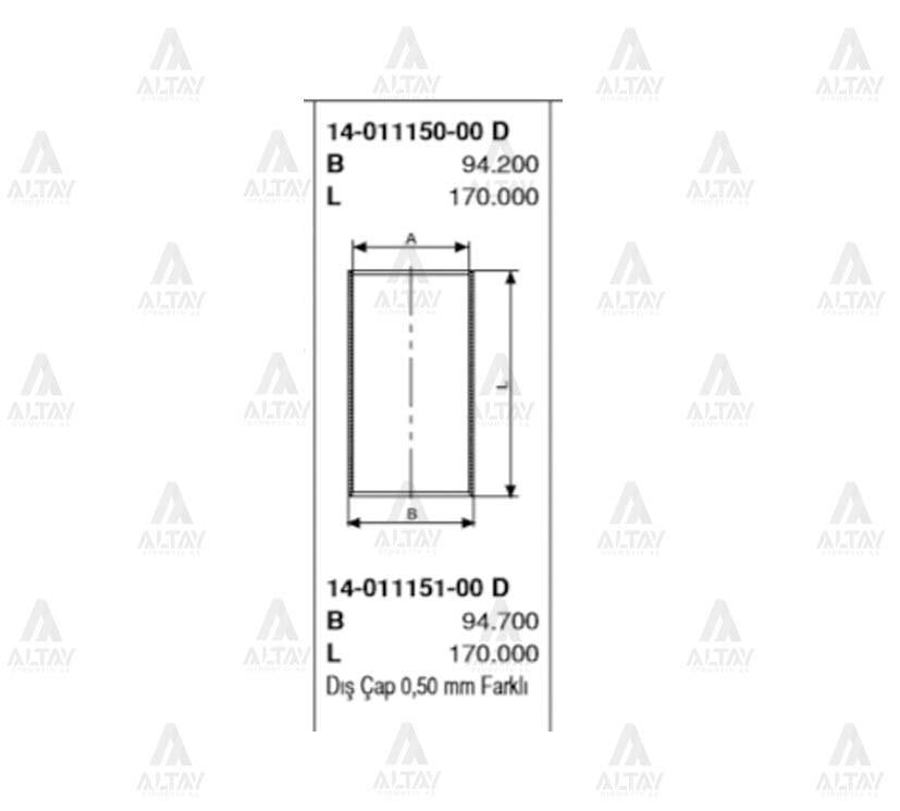 GÖMLEK STAREX / SORENTO 140HP STD