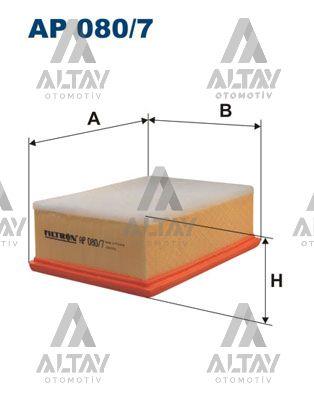 HAVA FİLTRESİ 206 / XSARA 98= 1.4-1.6-2.0 SÜNGERLİ