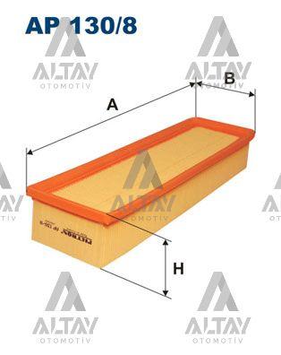 HAVA FİLTRESİ 207 06-13 / C2 03= / C3 02= 1.6 16V