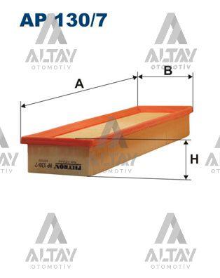 HAVA FİLTRESİ 207 06-13 / C2 03= / C3 03= 1.4 16V