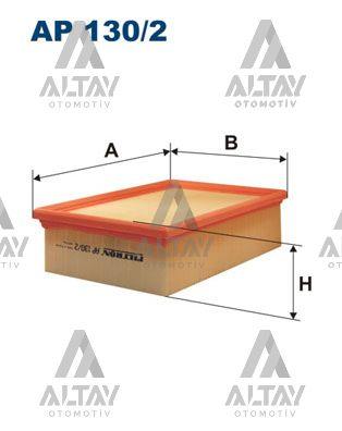 HAVA FİLTRESİ 307 1.4 1.6 2.0 HDI 00-02 CC 03= SW 02= / C4 2.0 04=