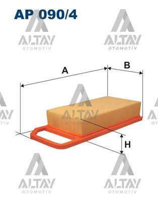 HAVA FİLTRESİ 407 04-10 / C5 II 04= 1.8-2.0