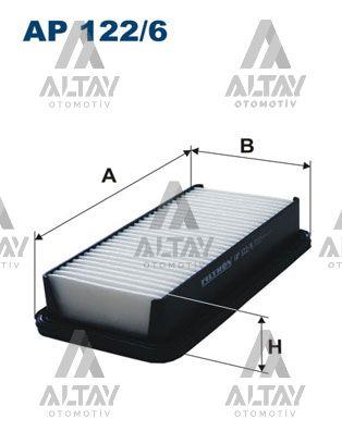 HAVA FİLTRESİ ACCENT 06= 1.5 ERA DİZEL / RIO 06=1.5 DİZEL
