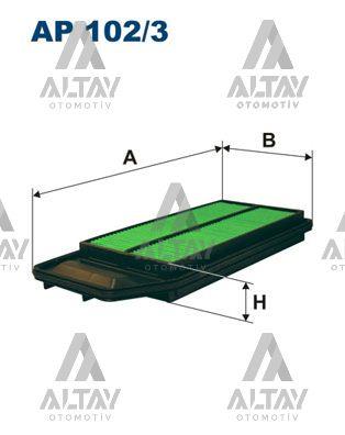 HAVA FİLTRESİ ACCORD 03= 2.0-2.4