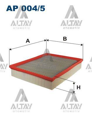 HAVA FİLTRESİ AMAROK 10= 2.0 TDI CDCA-CDBA-CNFA-CNFB