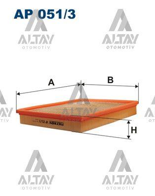 HAVA FİLTRESİ ASTRA G ZAFİRA A Z17DTL Y17DT X20DTL Y20DTH Y22DTR 06-