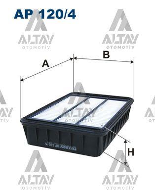 HAVA FİLTRESİ ASX 10= 1.6-1.8 / LANCER 08= 1.5 / OUTLANDER 10= 2.0 / 4007-4008 07=