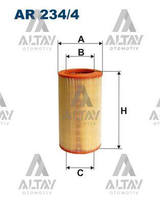HAVA FİLTRESİ BRAVO 07= 1.4-1.6-2.0_