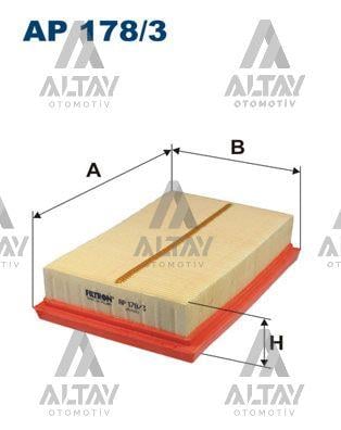 HAVA FİLTRESİ CHR 16= 1.8 / COROLLA 19= 1.8 / YARIS 14= 1.0 / C1 14= 1.0 / COROLLA CROSS 22=
