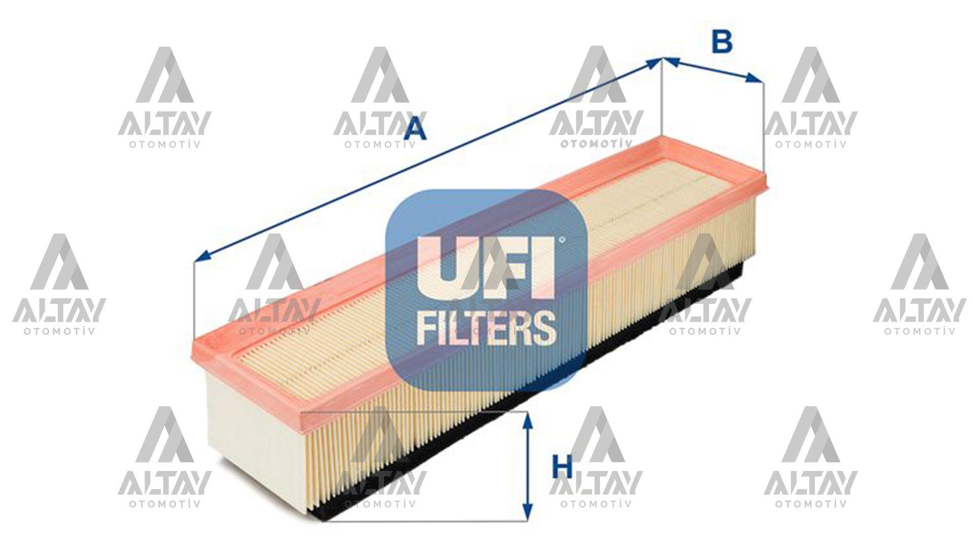 HAVA FİLTRESİ CLIO II 01= / KANGOO 01= / LOGAN 05= / SANDERO 08= / ALMERA 1.5DCI YÜKSEKLİK 73mm