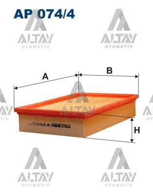 HAVA FİLTRESİ CMAX / FOCUS 03= 1.6 ZETEC-S BENZİNLİ