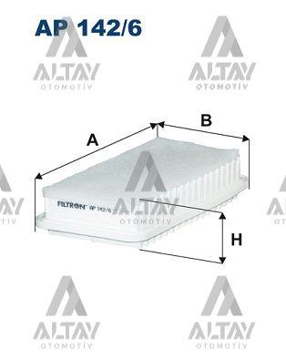 HAVA FİLTRESİ COROLLA 02-06 / AVENSIS 03-09 2.0 D4D DİZEL