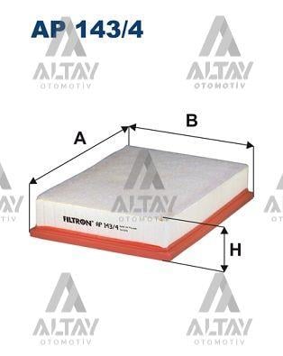 HAVA FİLTRESİ COROLLA 13= VERSO / AURIS 15- / AVENSIS 15- / RAV4 15- D4D DİZEL