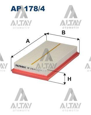 HAVA FİLTRESİ COROLLA 19= 1.6-1.5 /  CHR 16= 1.2 TURBO
