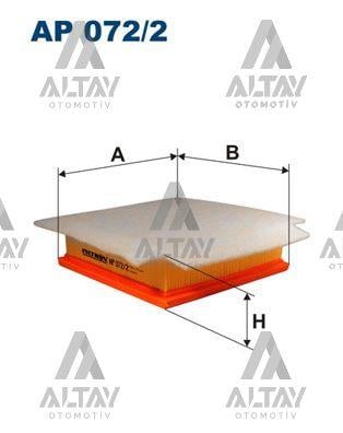 HAVA FİLTRESİ CORSA D Z13DT-A13DTE-A13DTR-Z13DTE-A13DTC