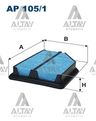 HAVA FİLTRESİ CRV 07-12 BENZİNLİ